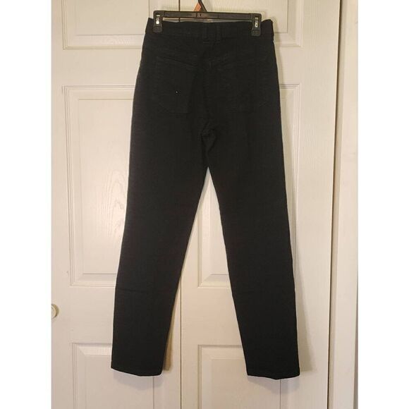 Gloria Vanderbilt Black Strait Leg - Picture 4 of 5